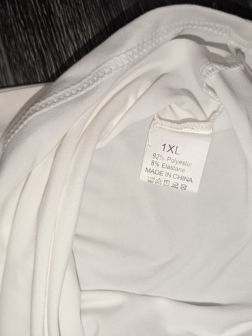 Simply Thick Women's White & Red Sleep Set - Picture 3 of 10